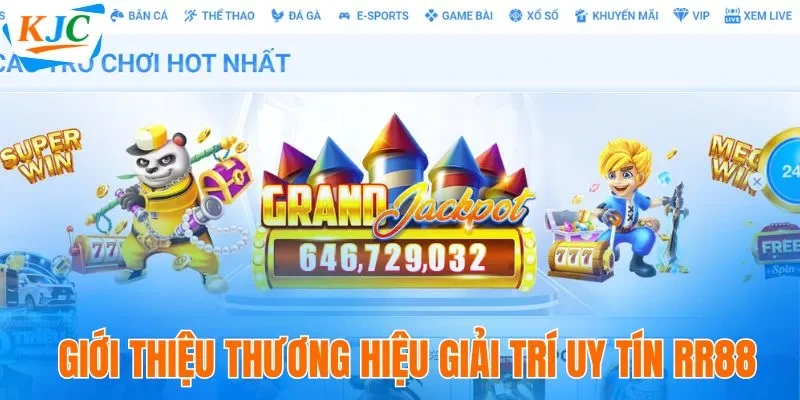Giới thiệu thương hiệu giải trí uy tín RR88